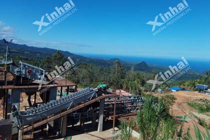 xinhai mineral spiral classifier in ore processing plant